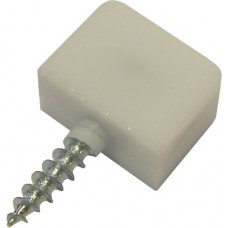 Τακάκι Στήριξης Ραφιών Ντουλάπας Λευκό